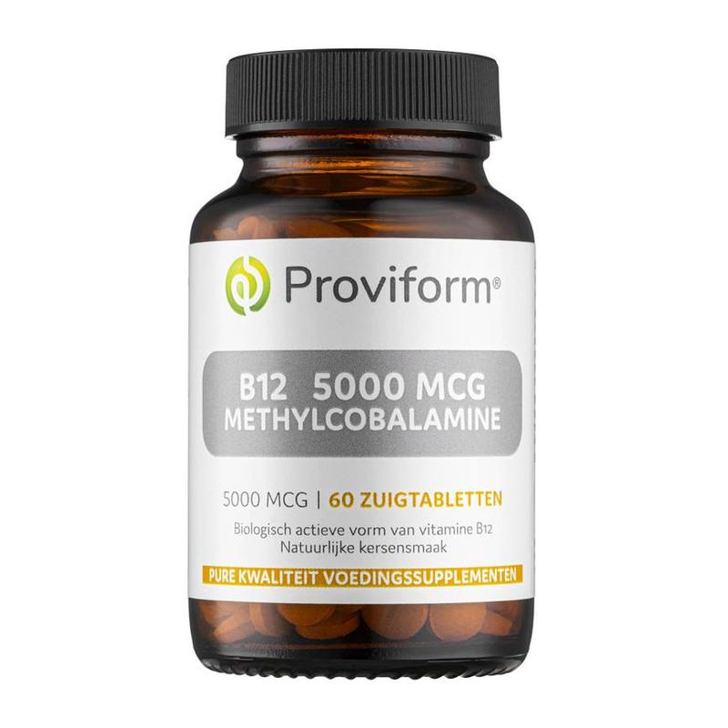 Proviform Proviform Vitamine B12 5000mcg methylcobalamine - 60ztb