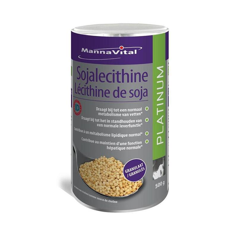 Mannavital Mannavital Soja Lecithinegranulaat 98% - 500gr