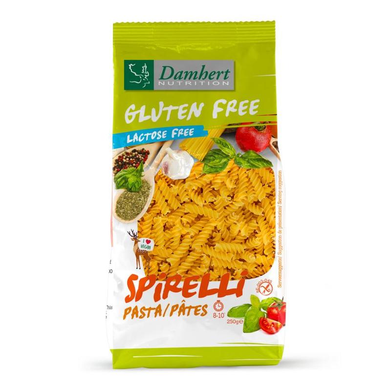 Damhert Damhert Gluten Free Pasta Spirelli Lactose Free - 250gr