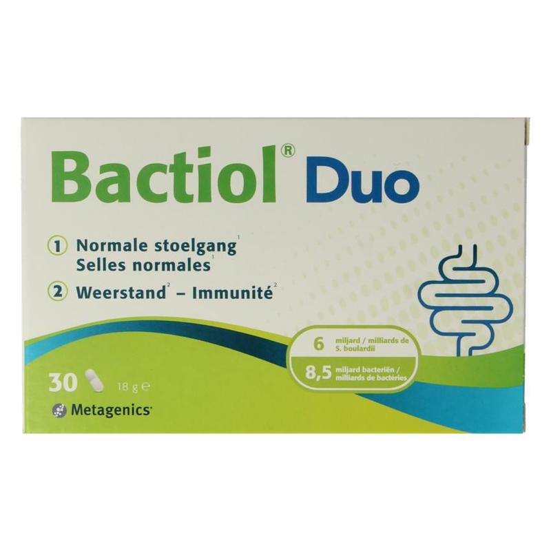 Metagenics Metagenics Bactiol duo NF 30CAPS - 30cp