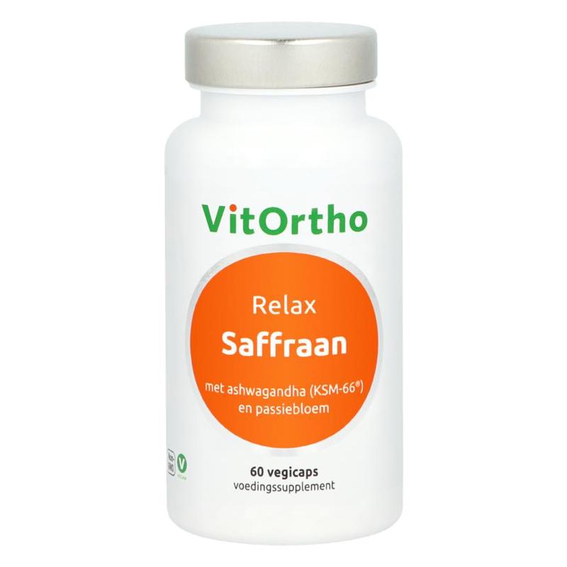 Vitortho VitOrtho Saffraan Relax 60vegicaps - 60vcp