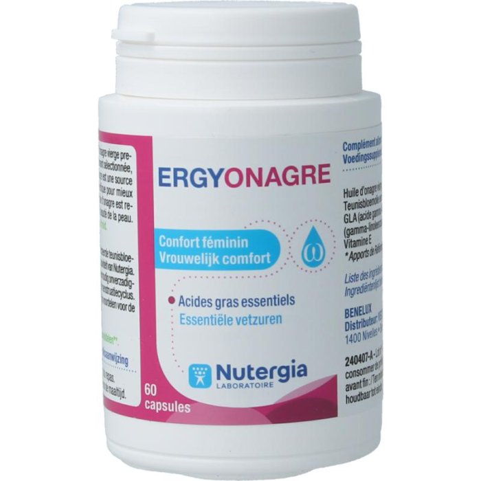 Nutergia NUTERGIA Ergyonagre - 60cp