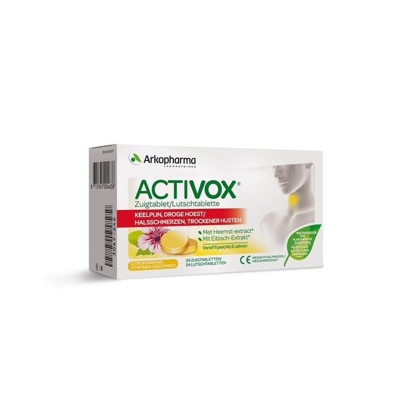Activox activox Keelpijn Droge Hoest - 24ztb