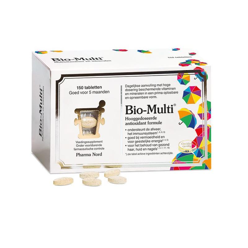 Pharma nord Pharma Nord Bio-Multi Hooggedoseerde Antioxidanten - 150tb
