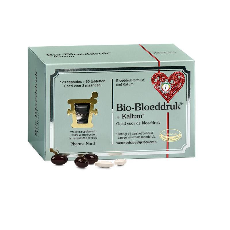 Pharma nord Pharma Nord Bio-Bloeddruk + Kalium 120caps + 60tabl - 180st