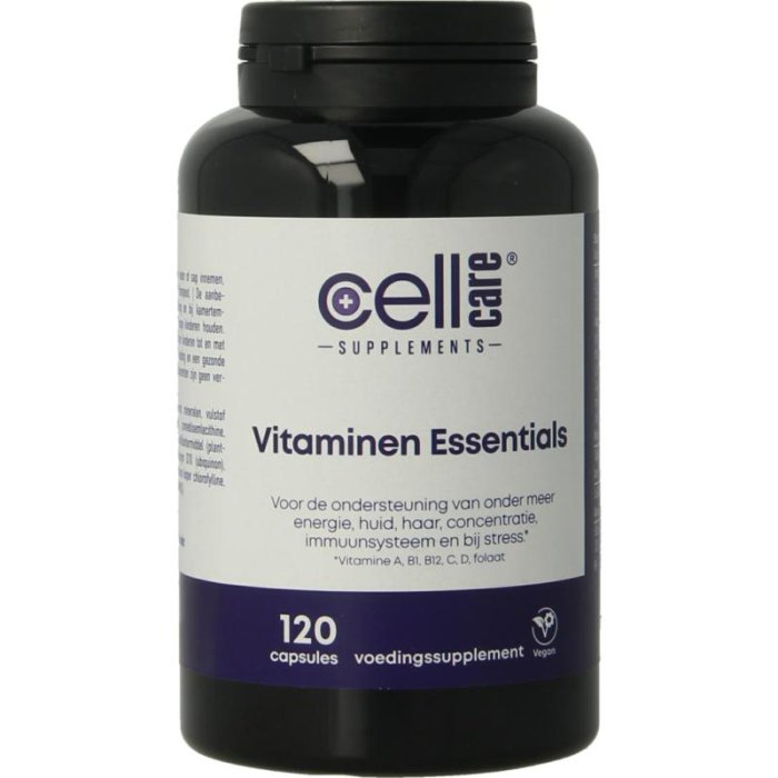 Cellcare CellCare Vitaminen Essentials - 120cp