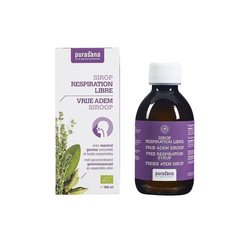 Purasana PURASANA Puragem vrije adem siroop 200 ml BIO - 200ml