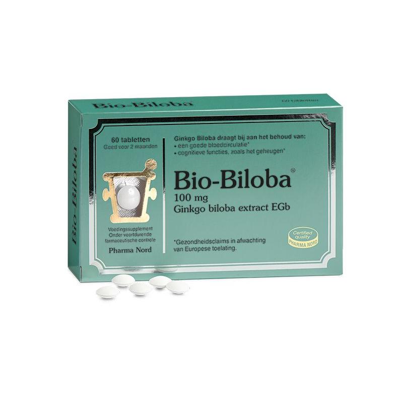 Pharma nord Pharma Nord Bio-Biloba 100mg Ginkgo Biloba Extract - 60tb