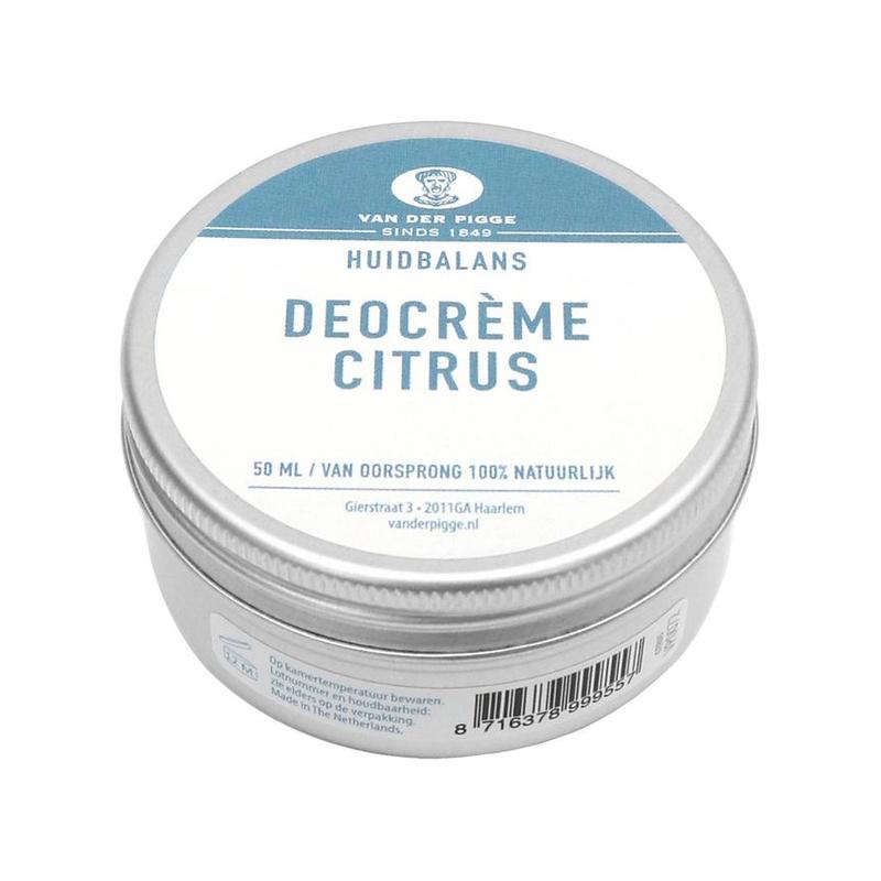 Van der pigge Van der Pigge Deocreme Citrus - 50ml