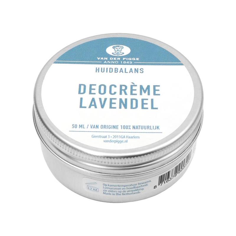 Van der pigge Van der Pigge Deocreme Lavendel - 50ml