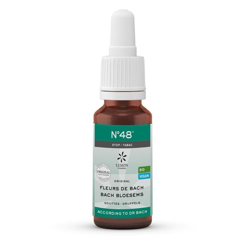 Lemon pharma Lemon Pharma Bach bloesem melange Nr. 48 StopTabak BI - 20ml