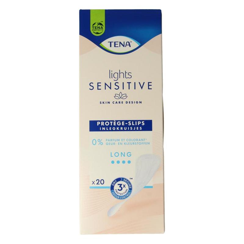 Tena Tena Lights Sensitive Long inlegkruisjes - 20st