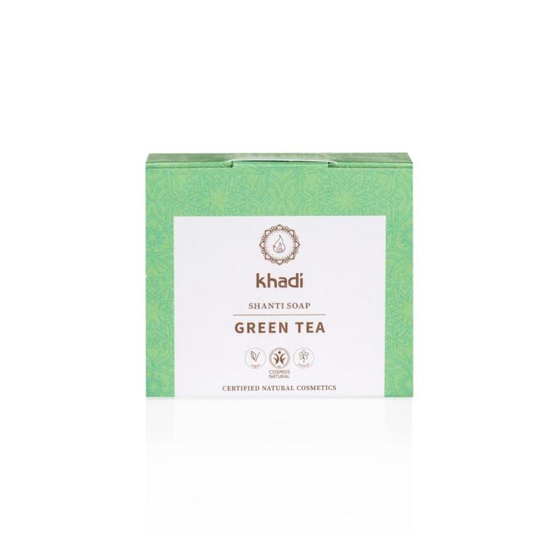 Khadi Khadi Groene Thee Zeep - 100gr
