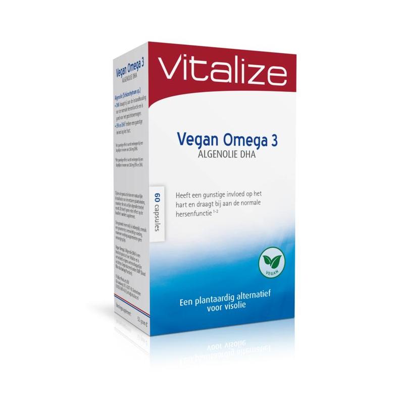 Vitalize Vitalize Vegan Omega 3 Algenolie DHA - 60cp