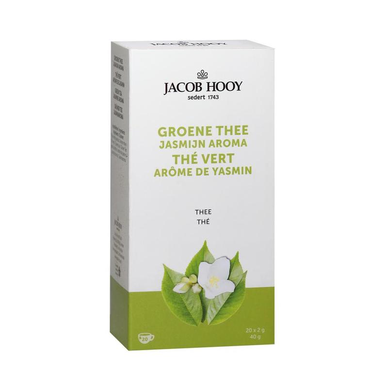Jacob hooy Jacob Hooy Theezakjes GROENE THEE JASMIJN - 20zk