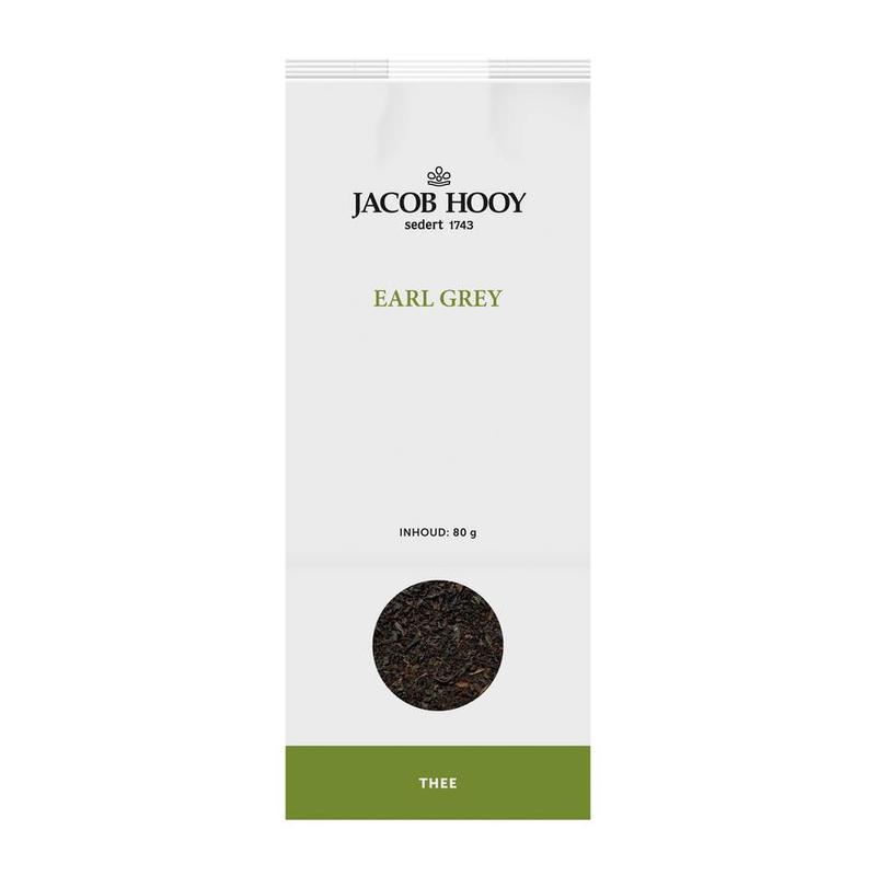 Jacob hooy Jacob Hooy EARLGREY THEE 80GR - 80gr