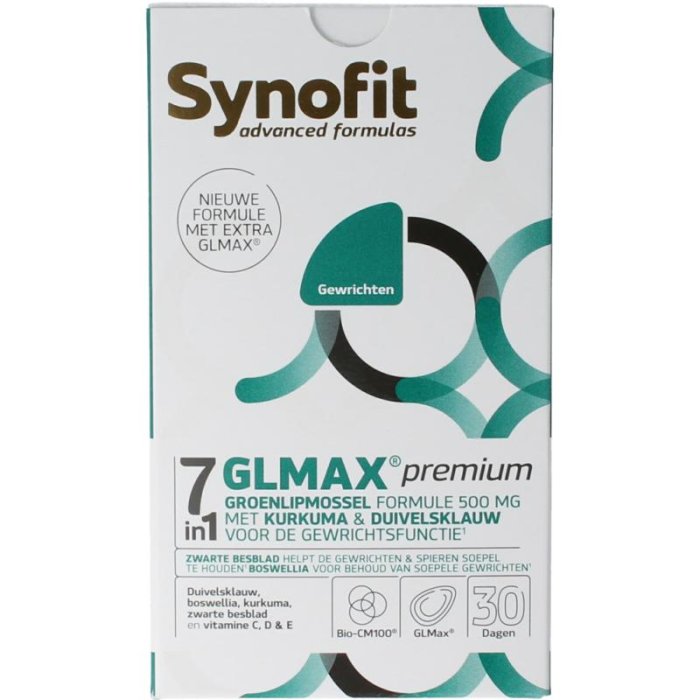 Synofit Synofit Groenlipmossel Complex 7 in 1 - 60sft