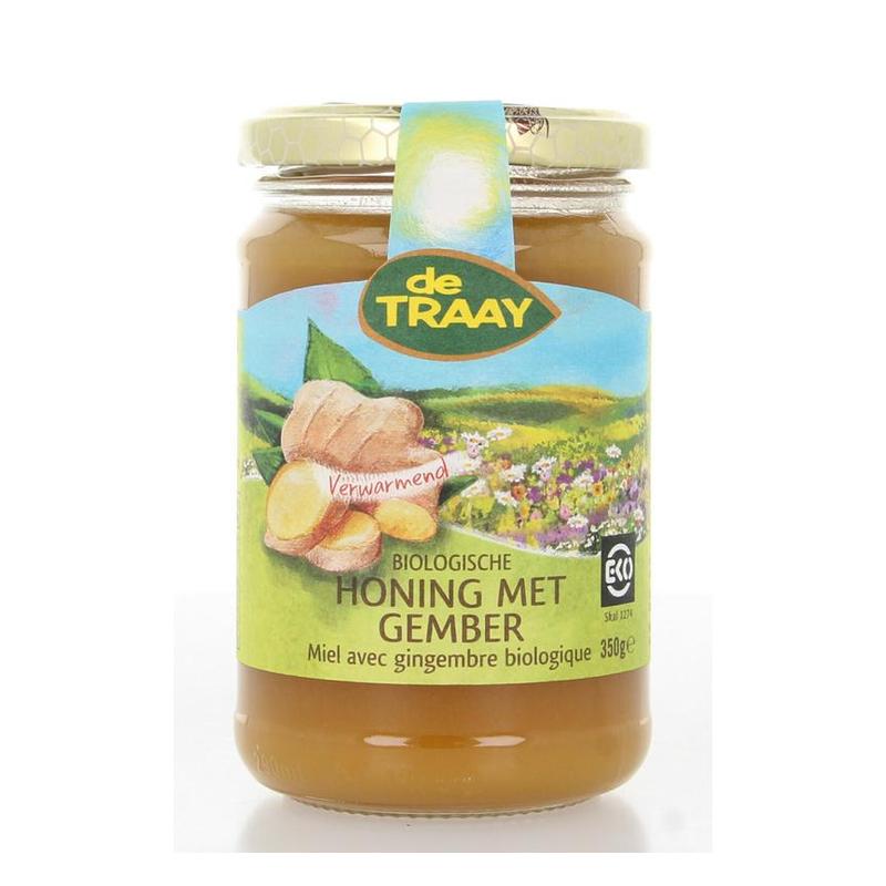 Traay honing Traay Honing HONING MET GEMBER EKO 350G - 350gr