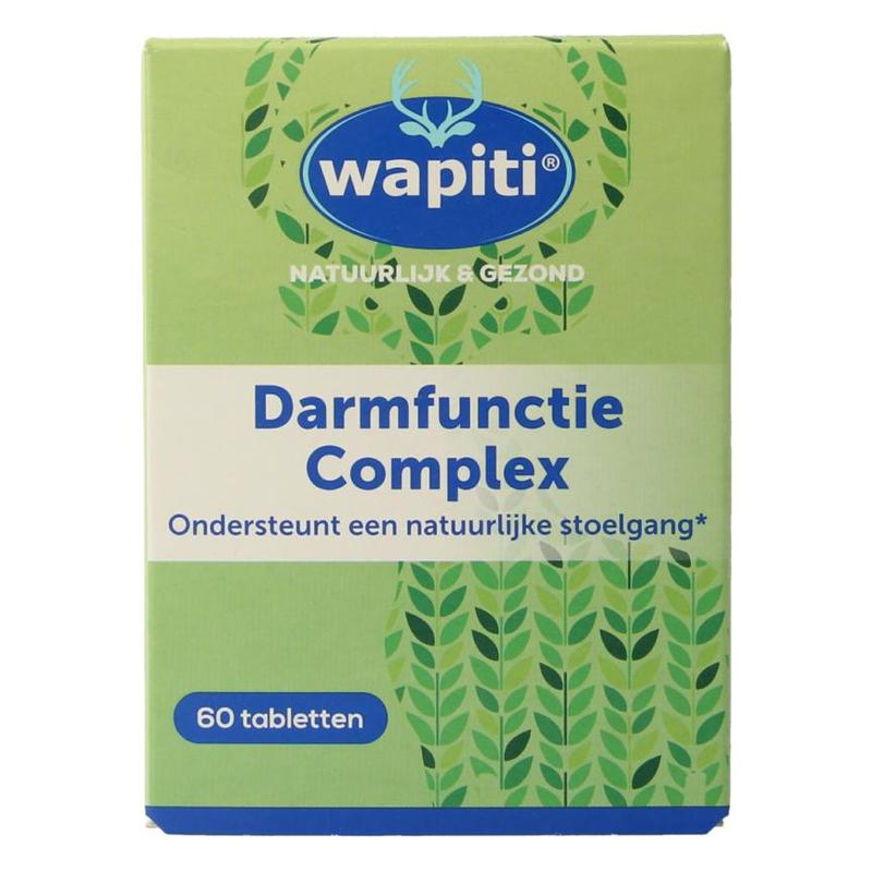 Wapiti Wapiti Darmfunctie Complex 60tabletten - 60tb