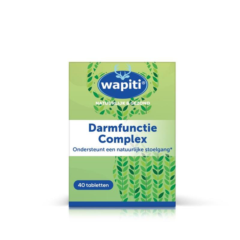 Wapiti Wapiti Darmfunctie Complex 40tabletten - 40tb