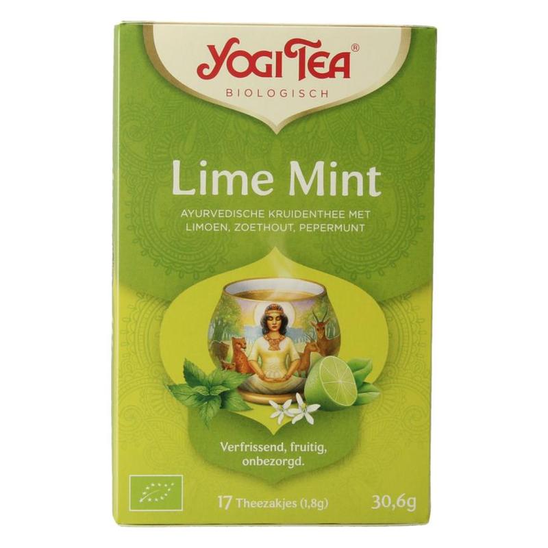 Yogi tea Yogi Tea Lime Mint 17TB BIO - 17zk