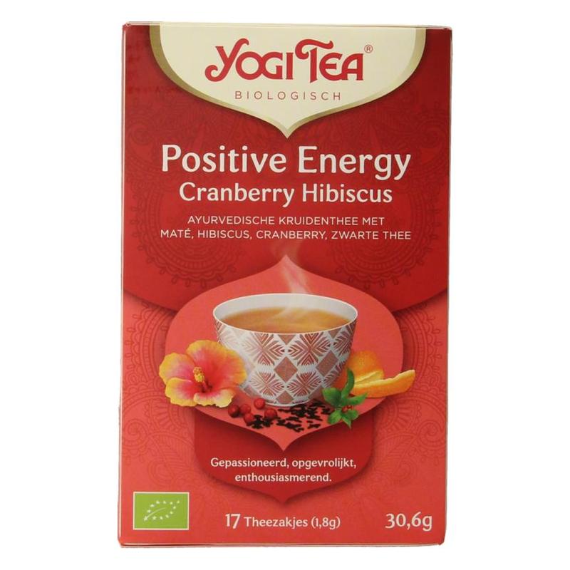 Yogi tea Yogi Tea PE Cranberry Hibiscus 17TB BIO - 17zk