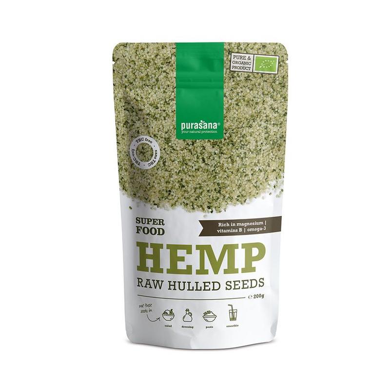 Purasana PURASANA Hennepzaden 200 g BIO - 200gr