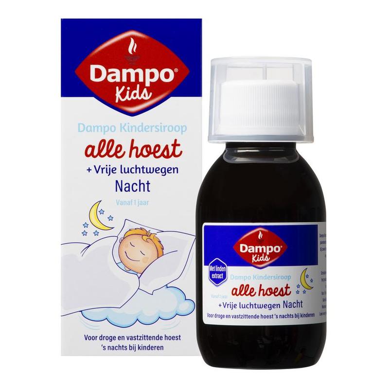 Dampo Dampo Kids Alle Hoest Nacht 100ml - 100ml