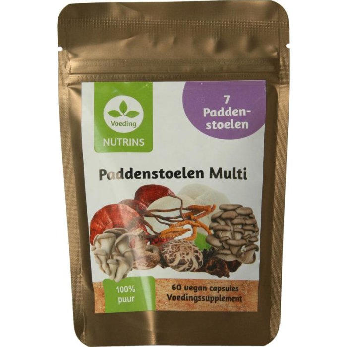 Nutrins Nutrins 7 Paddenstoelen multi - 60cp