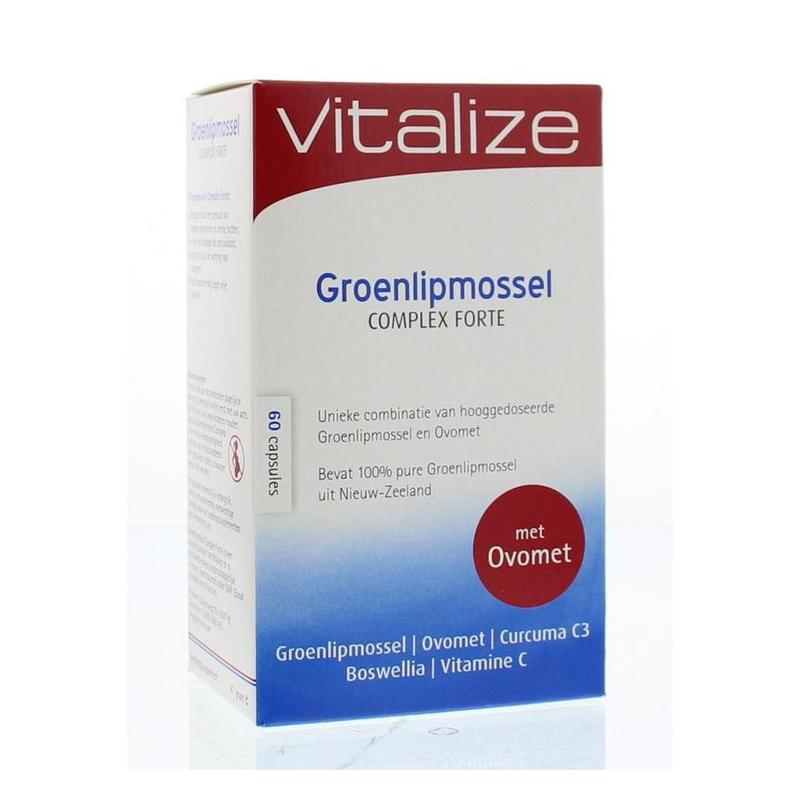 Vitalize Vitalize Groenlipmossel Complex Forte - 60cp