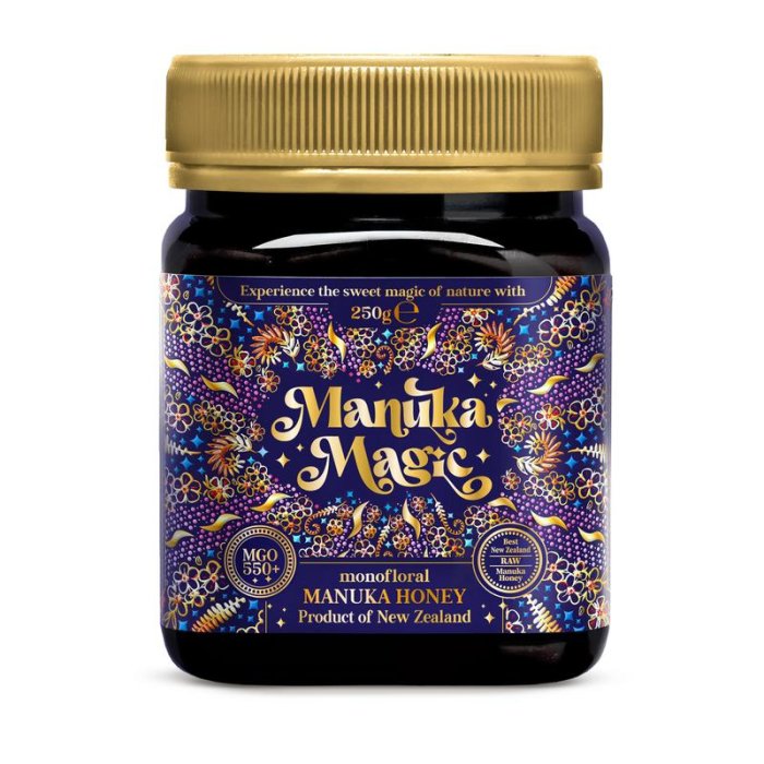 Manuka magic Manuka Magic Manuka Honey MGO 550+ - 250gr