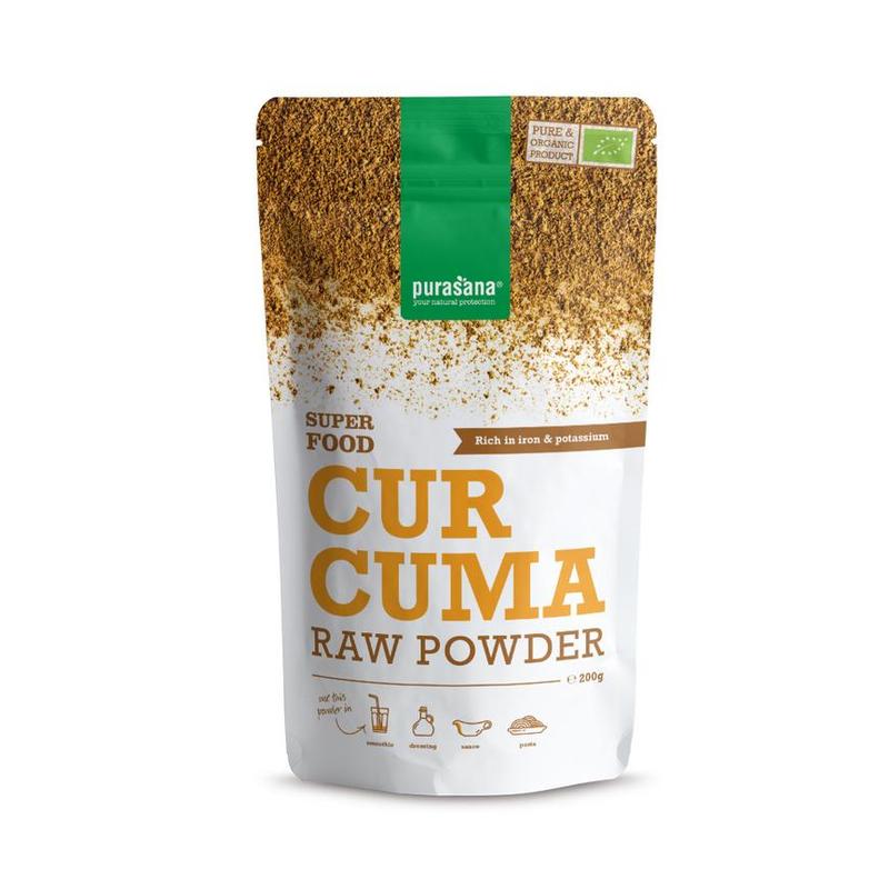 Purasana PURASANA Kurkuma poeder 200 g BIO - 200gr