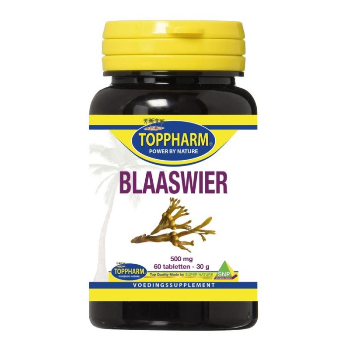 Toppharm TOPPHARM Blaaswier 500mg - 60tb