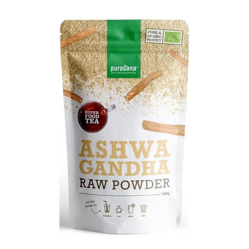 Purasana PURASANA Ashwagandha poeder 100 g BIO - 100gr