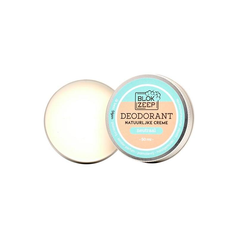 Blokzeep blokzeep Deodorant Crème - Neutraal - 50ml