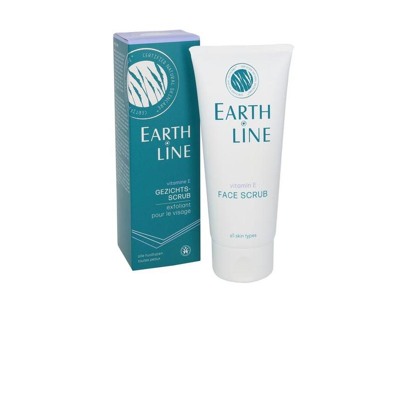 Earth line EARTH LINE Vitamine E Gezichtsscrub - 100ml