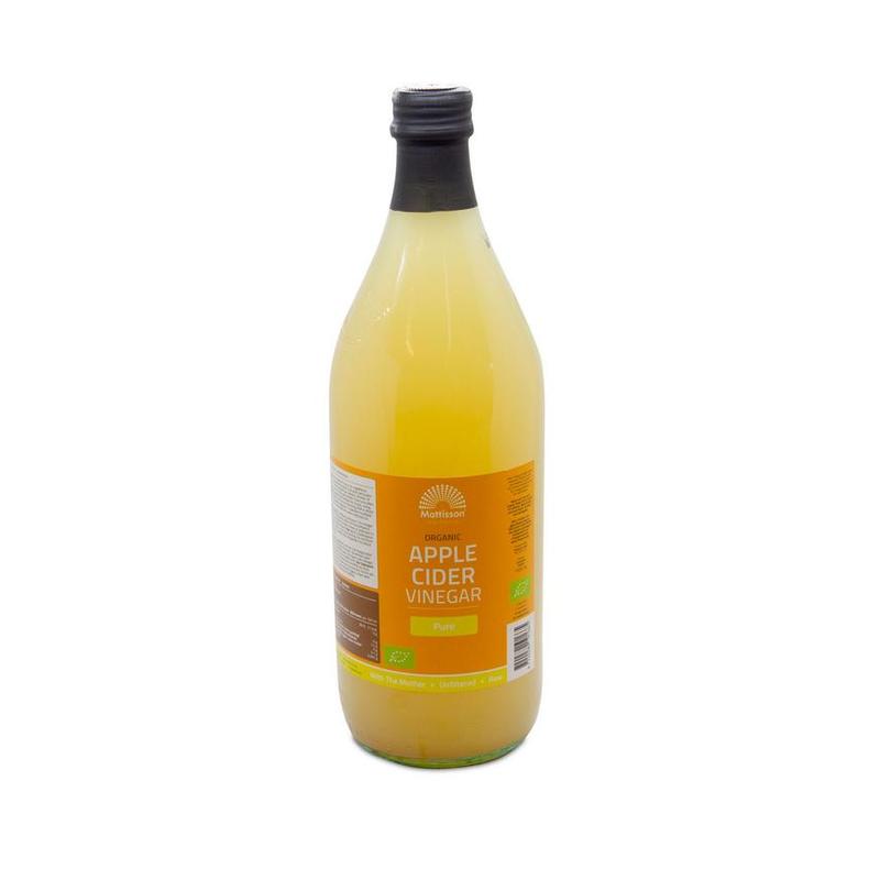 Mattisson Mattisson Organic Apple Cider Vinegar Pure - 1lt
