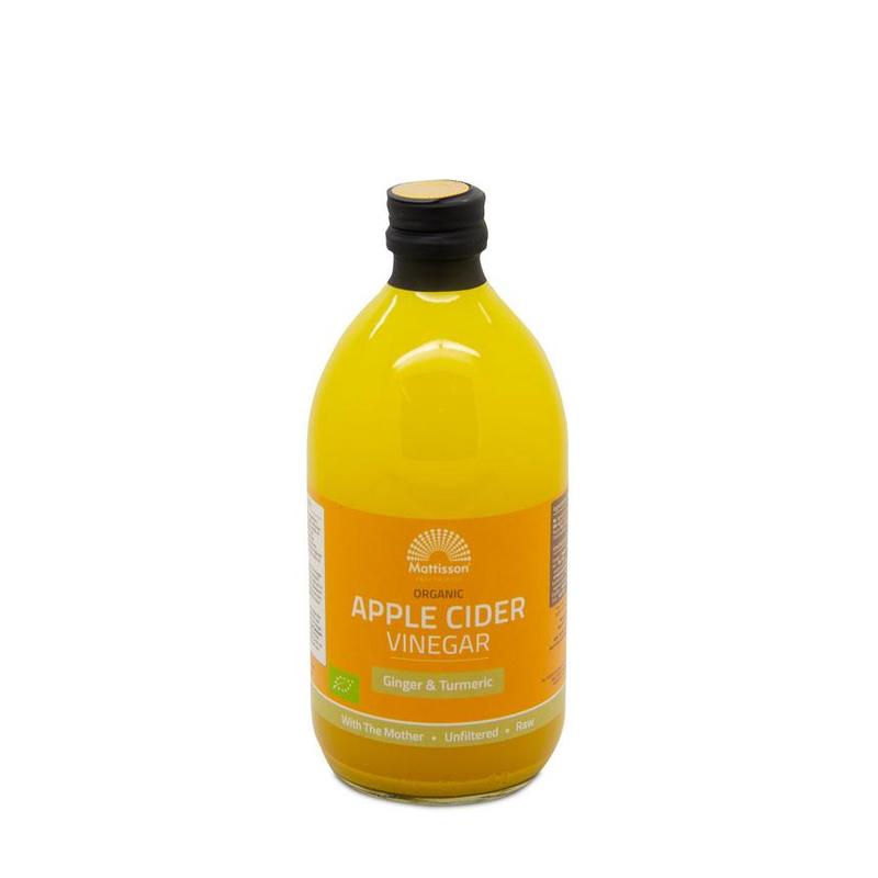 Mattisson Mattisson Org Apple Cider Vinegar Ginger Turmeric - 500ml