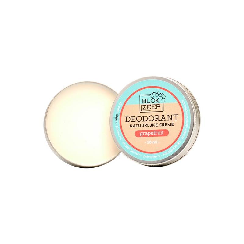 Blokzeep blokzeep Deodorant Crème - Grapefruit - 50ml