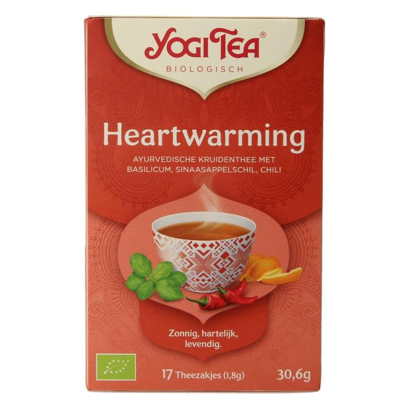 Yogi tea Yogi Tea Heartwarming 17TB BIO - 17zk