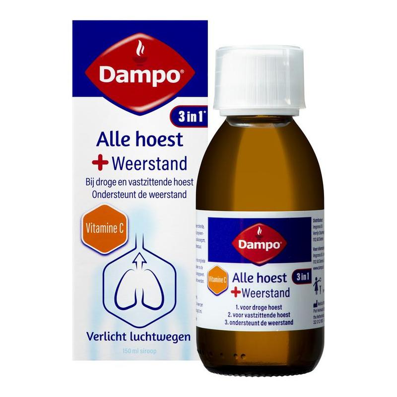 Dampo Dampo Alle Hoest + Weerstand 150ml - 150ml