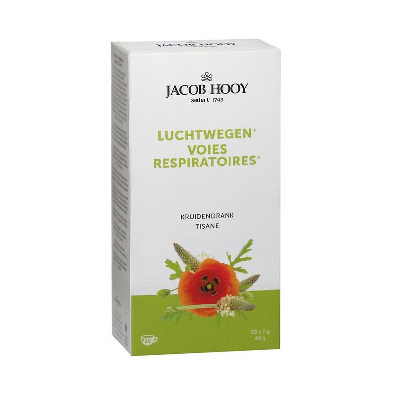 Jacob hooy Jacob Hooy Theezakjes GEZ.LUCHTWEGEN - 20zk
