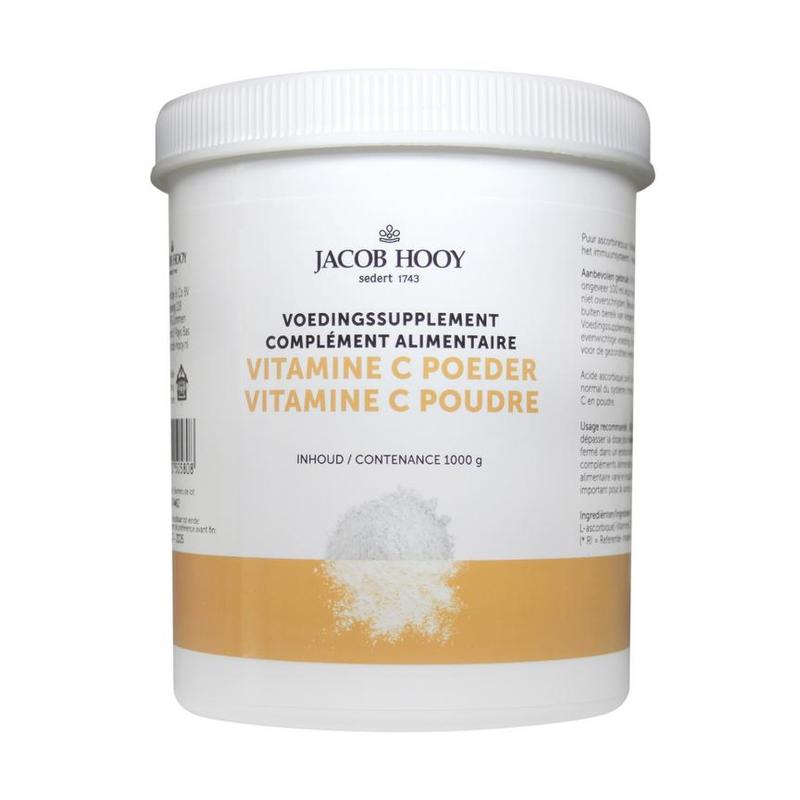Jacob hooy Jacob Hooy VITAMINE C POEDER POT 1KG - 1kg