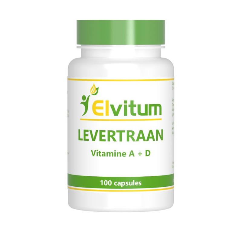 Elvitum Elvitum Levertraan A-D - 100cp