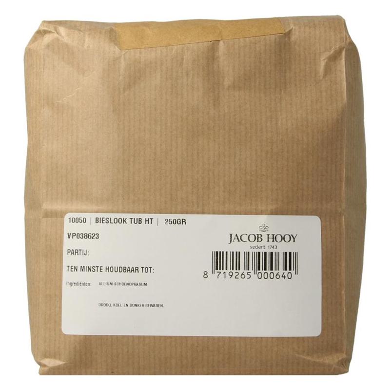 Jacob hooy Jacob Hooy Bieslook TUB HT Allium schoenoprasum 250 - 250gr