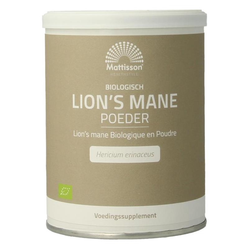 Mattisson Mattisson Bio Lion's Mane Poeder 100g - 100gr