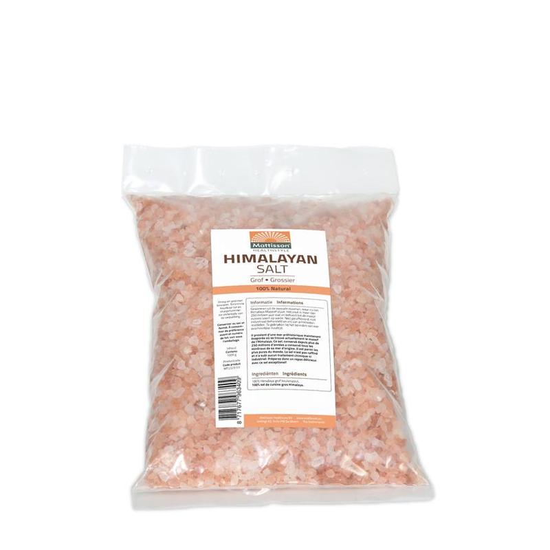 Mattisson Mattisson Himalayan Keukenzout Grof Navulzak 1000g - 1kg