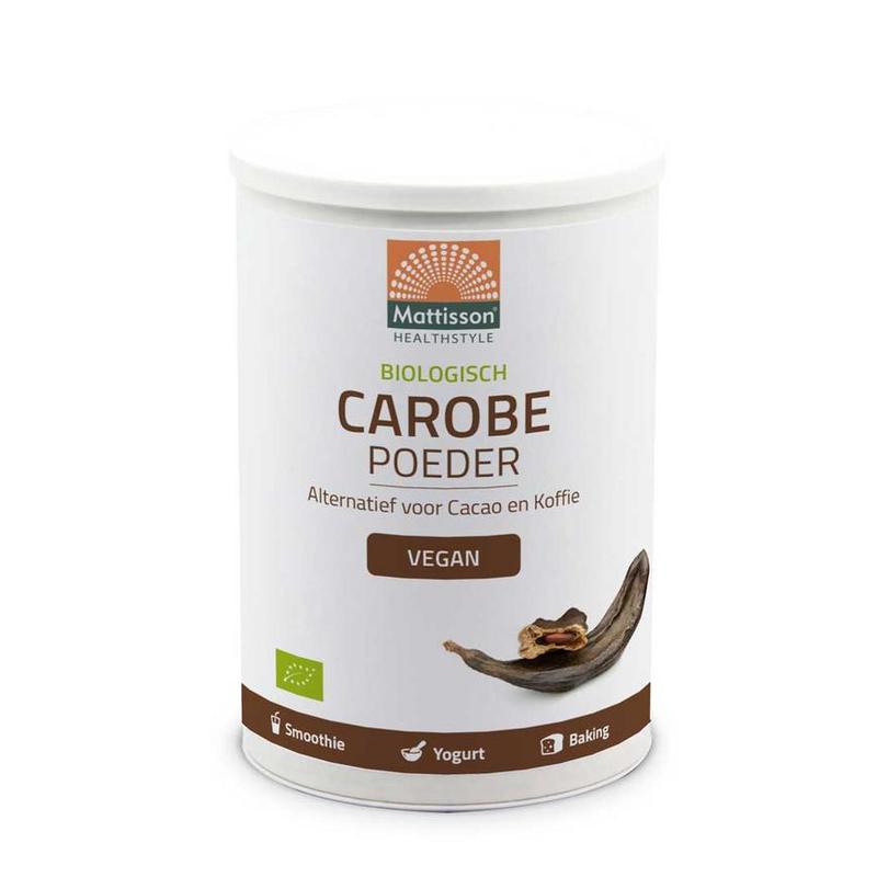 Mattisson Mattisson Bio Carobe Poeder 400g - 400gr