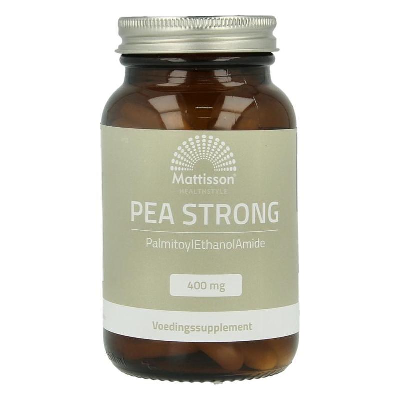 Mattisson Mattisson PEA Strong 400mg Palmitoylethanolamide - 90vcp