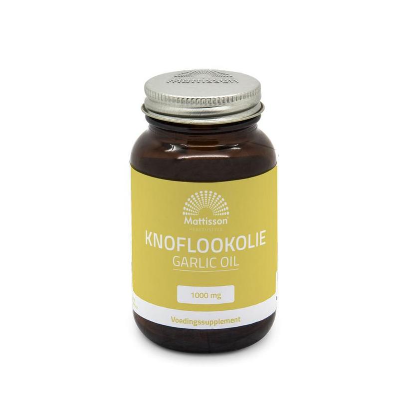 Mattisson Mattisson Knoflook 1000mg - 60 capsules - 60cp